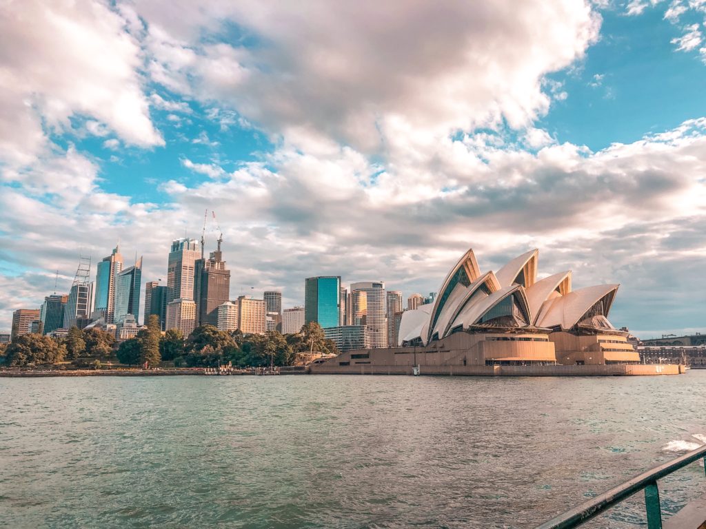 Sydney Opera house from the Manly Ferry